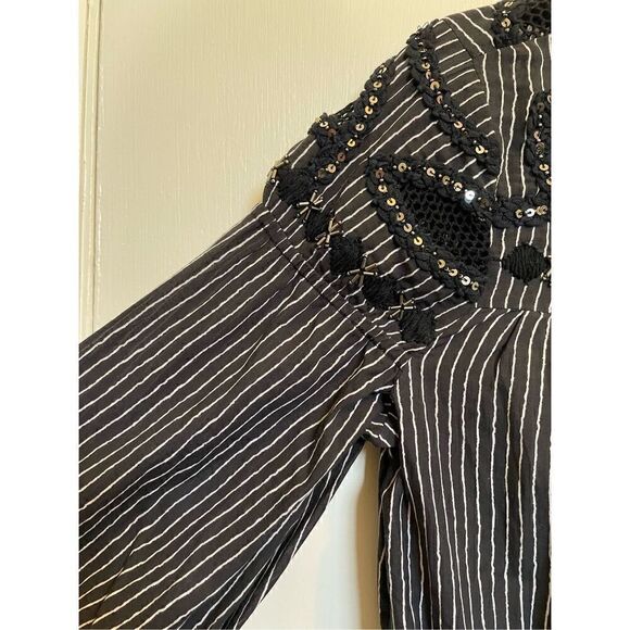 NWT FREE PEOPLE DREAM AWAY EMBROIDERED TOP, szXS - Picture 12 of 13